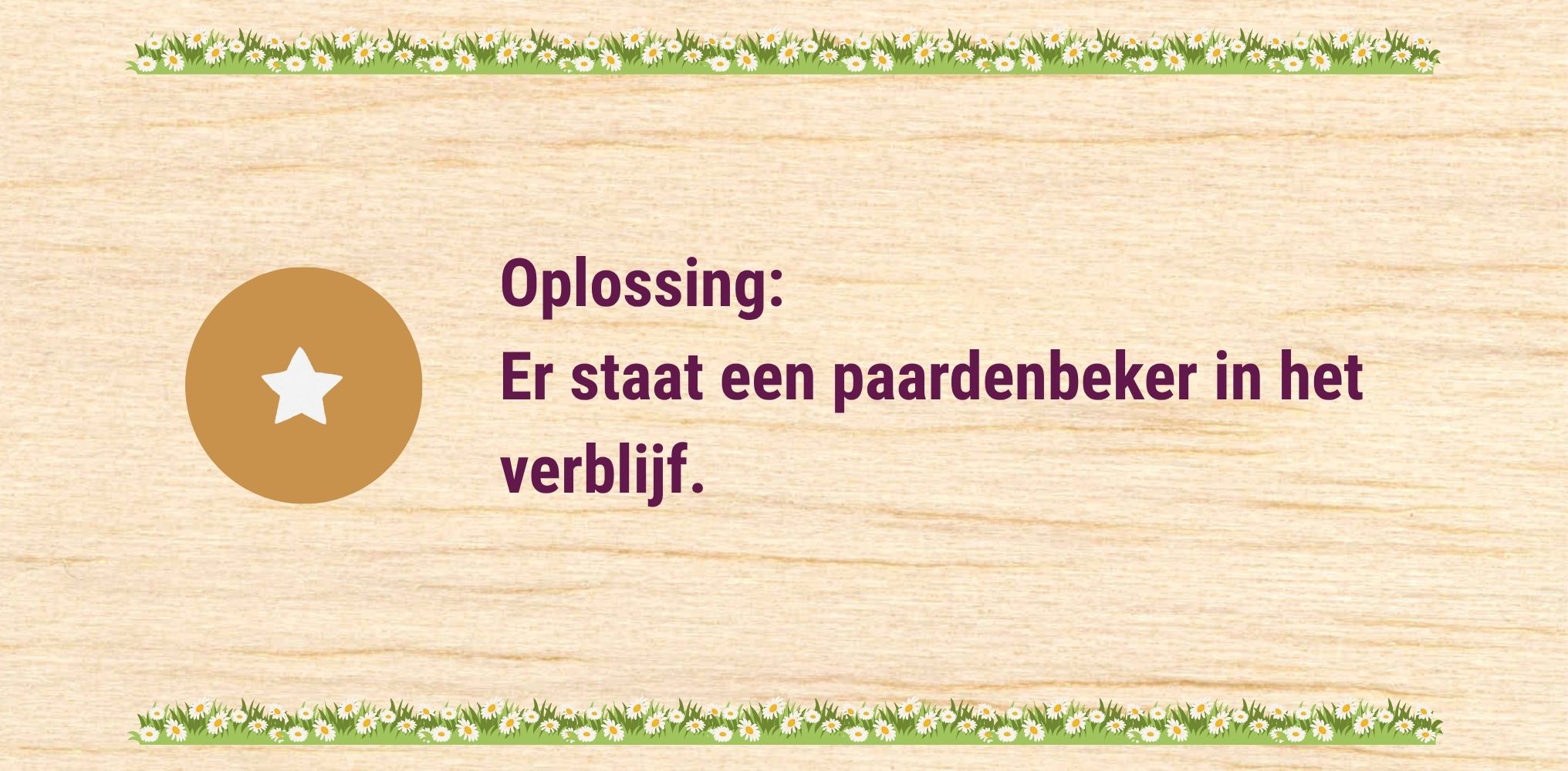 Parkiet - oplossing 1