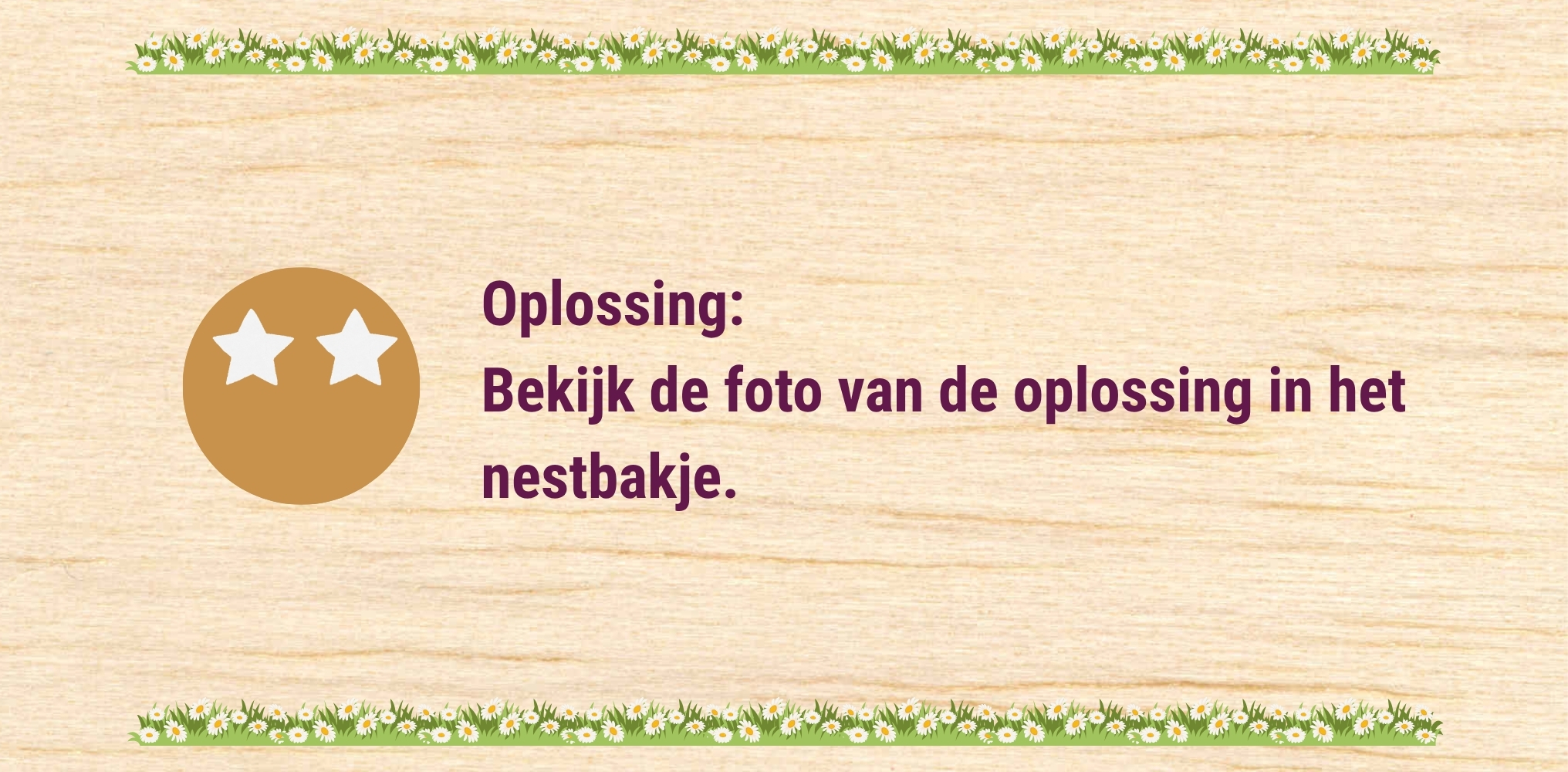 De geit - oplossing 2